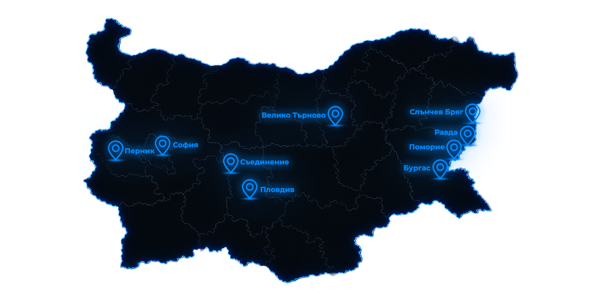 Карта на клиентите на inkDesing